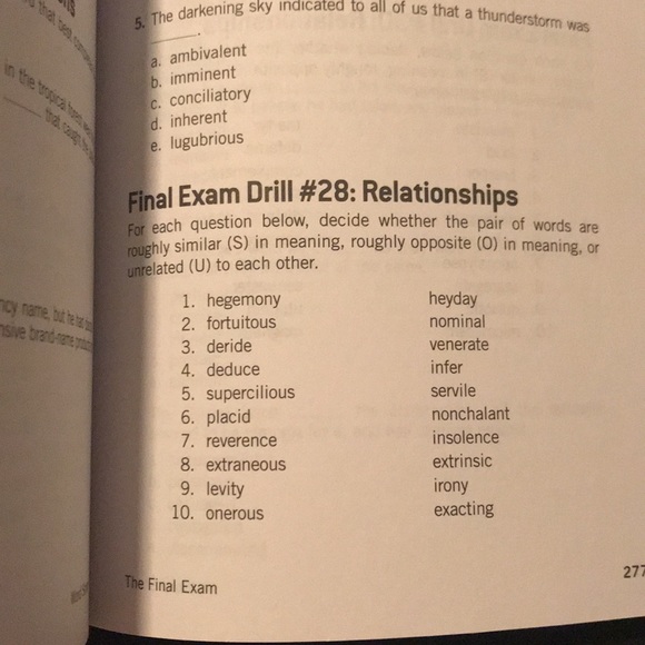 BACK2SCHOOL Word Smart 6th Ed-1400+ Words That Belong-Every Savvy Student's Voc - Picture 13 of 14